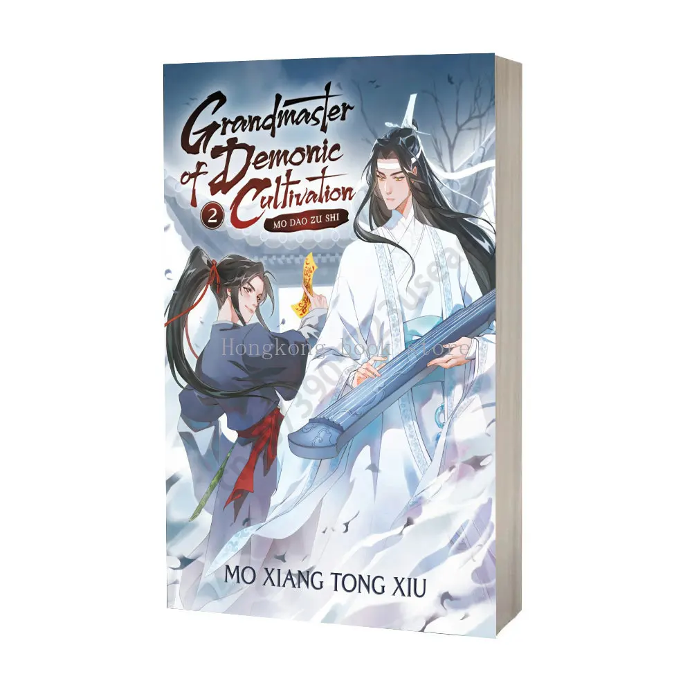 

Том 2, Grandmaster of Demonic Culture: Mo Dao Zu Shi, новая комиксная книга, английская манга, новые книги Mdzs