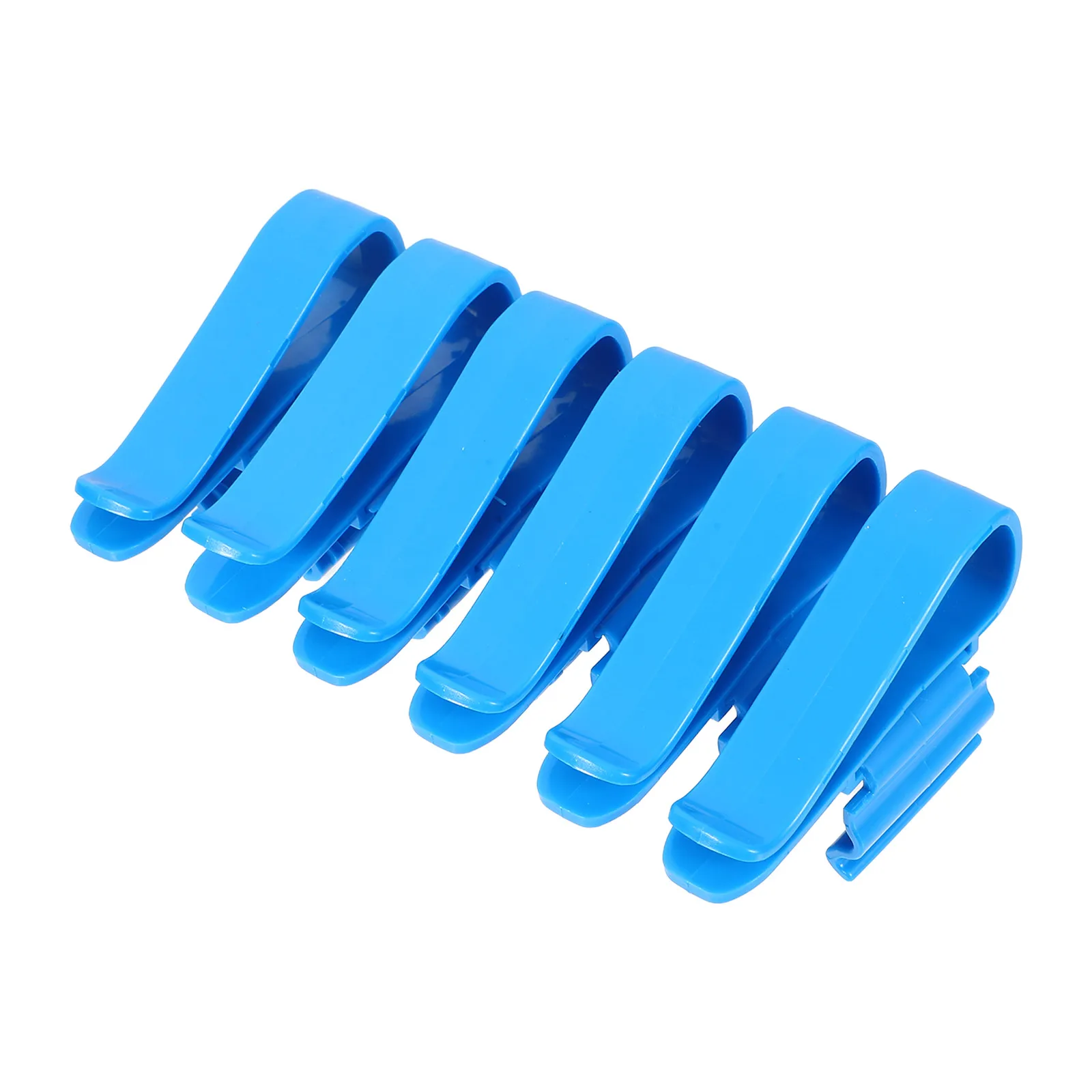 

6pcs Aquarium Fixing Clips Hose Clamps Water Fittings Accessories Abs Filtration Holders Durable Material Set Fish