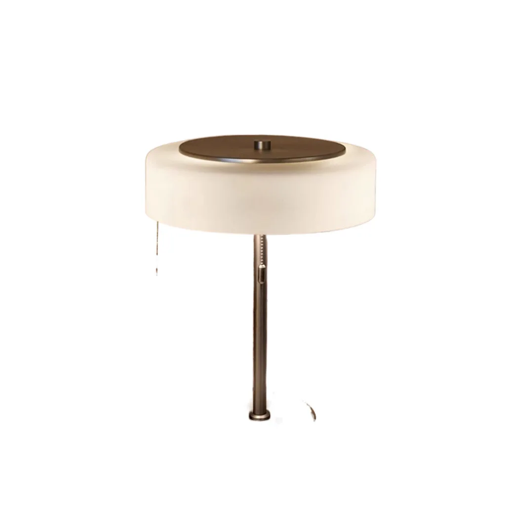 Nova lâmpada de mesa, high-end retro luz luxo italiano moderno simples lâmpada cabeceira