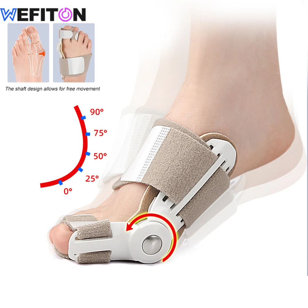 1 Stück Bunion Corrector für Damen und Herren, Hallux Valgus Brace Splint Pads Bunion Big Toe Separatoren Glätteisen