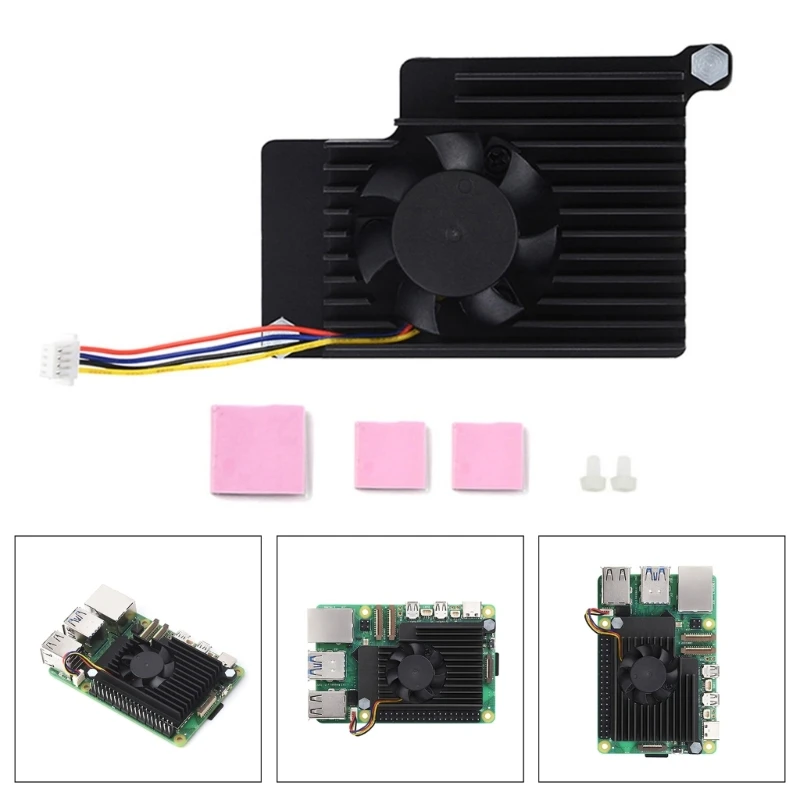 

Heatsinks for 5 with Thermal Pad Better Heat Dissipation