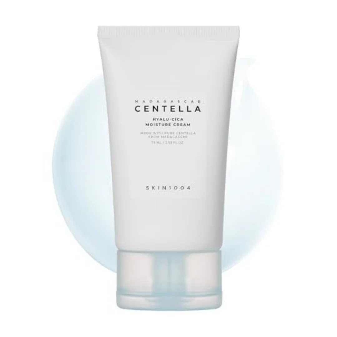 SKIN1004 Crema Hidratante Hyalu-Cica, Humectante Facial, Hidratación Intensa Hyalu Cica para Piel Seca y Deshidratada, Cuidado de la Piel Coreano