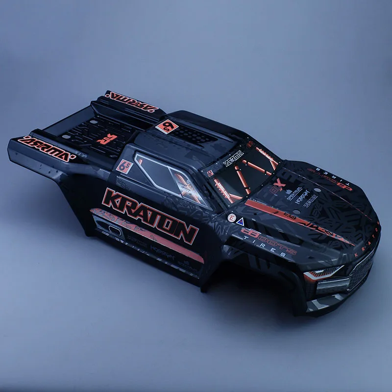 Simulation RC Car Plastic Car Shell with Painted Body for ARRMA 1/8 KRATON 6S EXB V1 V2 V3 V4 V5 BLX Monster Truck RC Buggy
