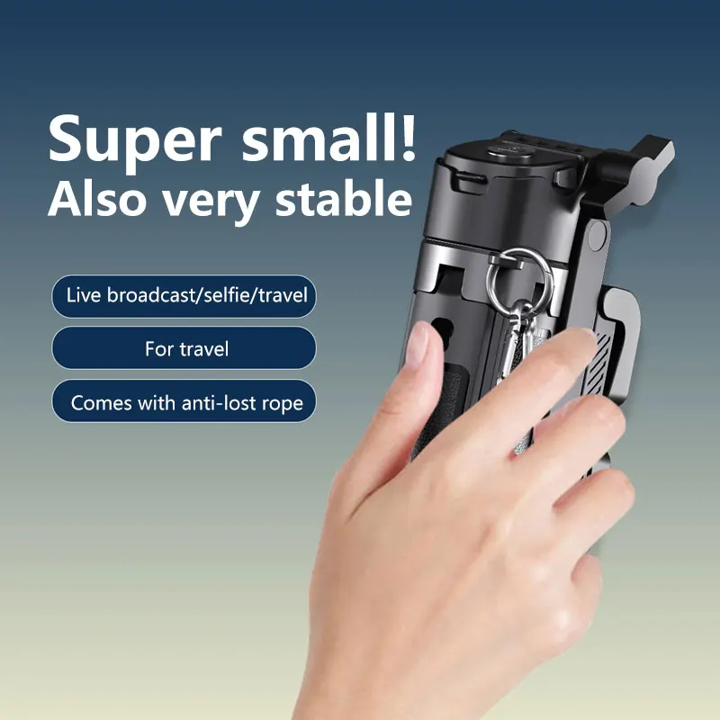 Lenovo Bluetooth Remote Selfie Stick with Zoom Function Aluminum Alloy Mount Anti-Shake Telescopic Portable Outdoor Selfie Stick view 5