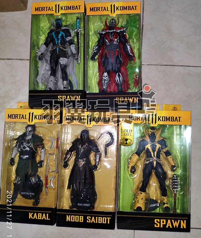 Mortal Kombat Blue Spawn Alliance King Fiend Spawn Fiend Movability Hand Model In Stock Model Action Figures Toys Gifts