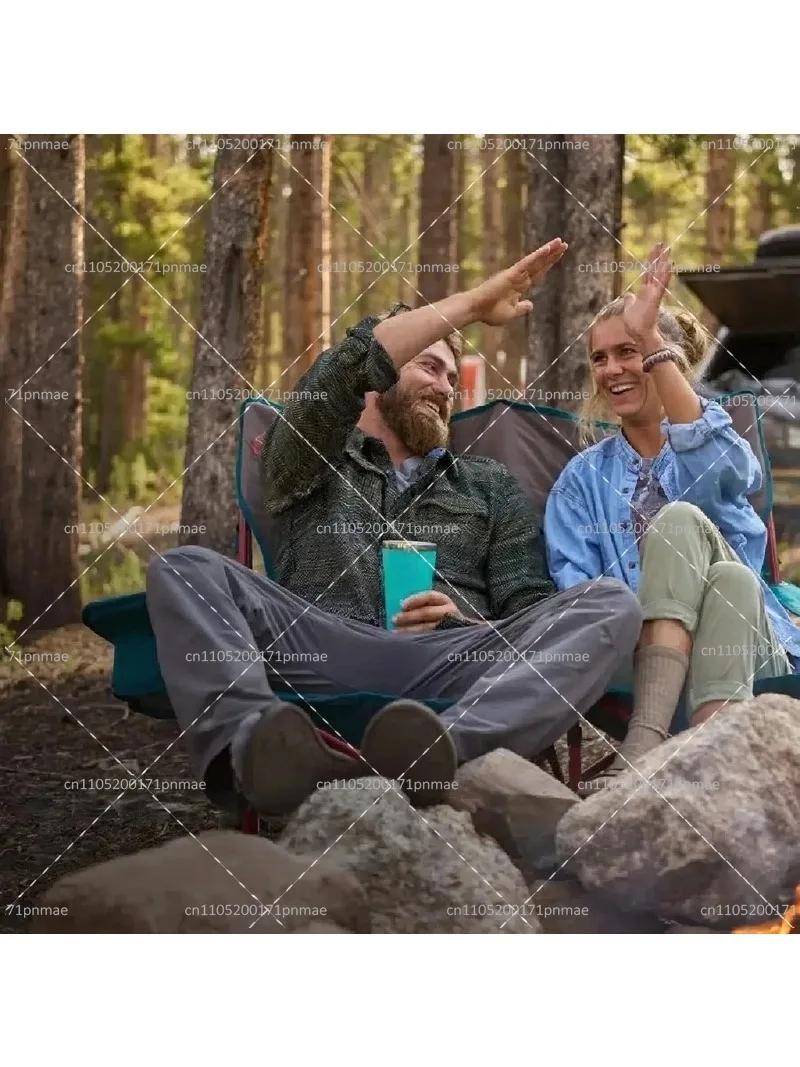 Double 2-Person Foldable Camping Chair for Concerts, Tailgates, Beach Days & Festivals