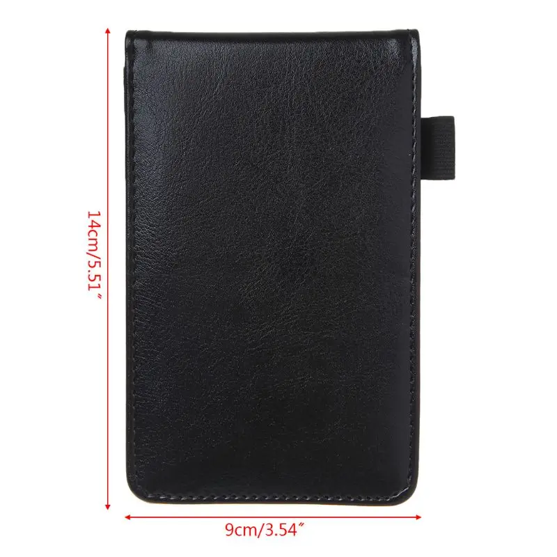 Pocket Notebook Planner A7 Mini Small Notepad Portable Note Nook Cover in pelle cancelleria per ufficio aziendale