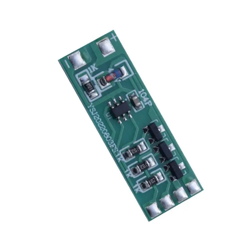 AT05-40Pcs 3-12V Flashing LED Light Module Red Blue Pair Flashing For Car Model Bicycle Electric Vehicle Safety Light