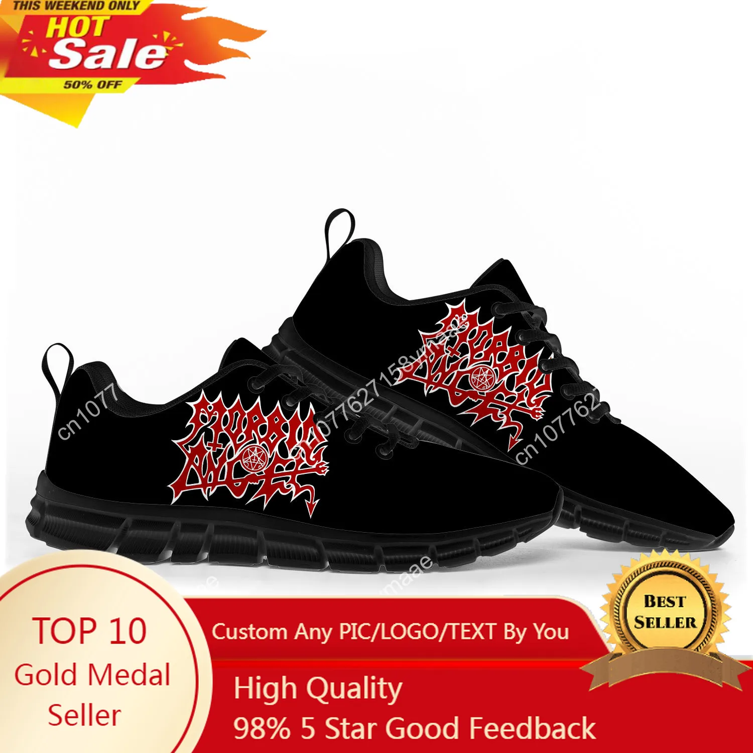 

Morbid Angel Sports Shoes Mens Womens Teenager Kids Children Sneakers High Quality Parent Child Sneaker Customize Couple Shoe