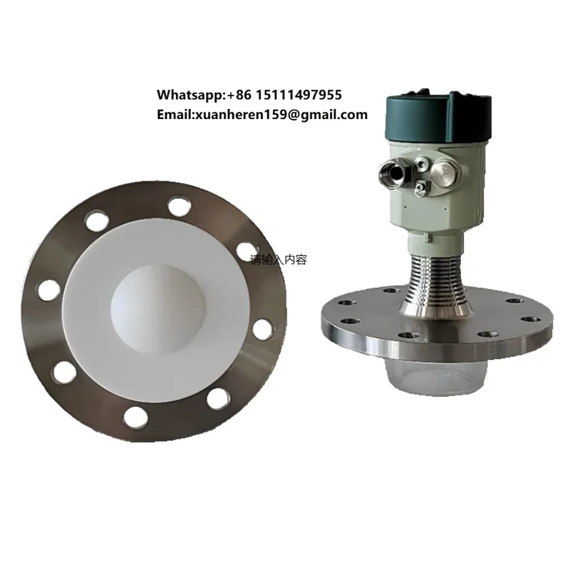 Zongyu Industrial Grade 80G High Frequency Radar Level Sensor High/Low Level Detection Flour Silo High Level Meter 1mm Accuracy