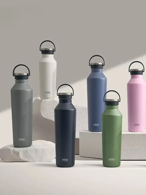 

Портативная большая емкость ESO, изолированная бутылка для воды из нержавеющей стали для занятий спортом на открытом воздухе, альпинизма, холодного сохранения, портативная