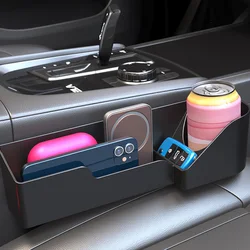 Car Seat Gap Water Cup Holder Universal Crevice Side Storage Box Driver Front Auto Seat Gap Filler Organizer In the Car