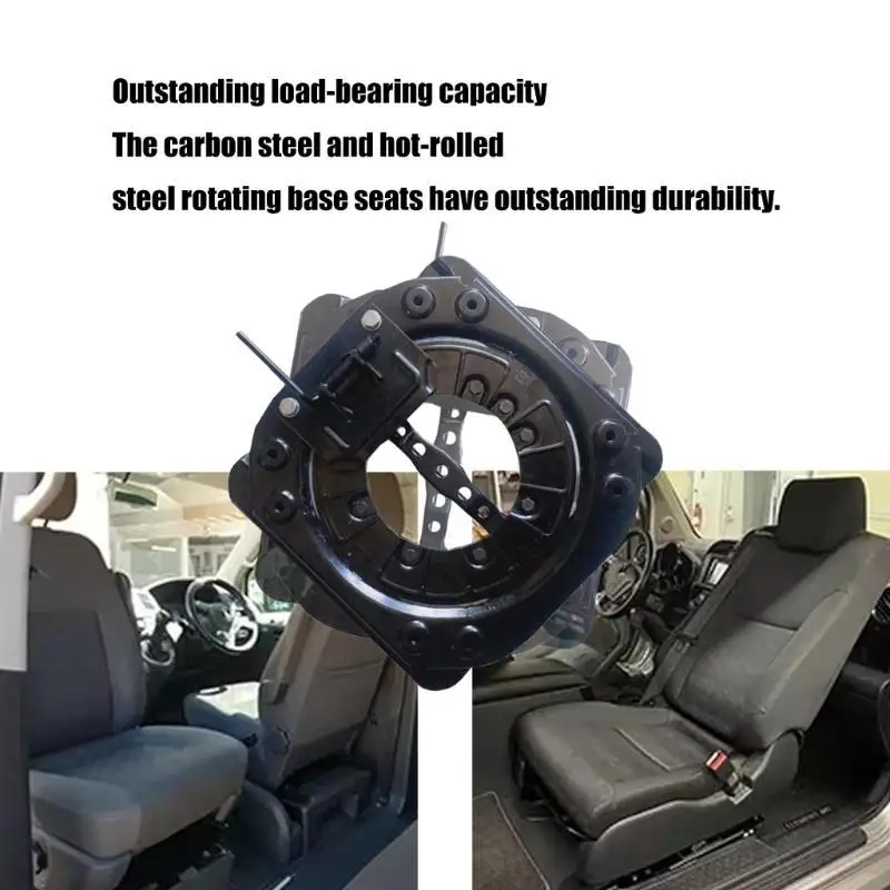 

multiple Directional Vehicle Rotate Base Noiseless 360° Roates Mechanism Universal Fit Upgrades for Buses Boats X37F
