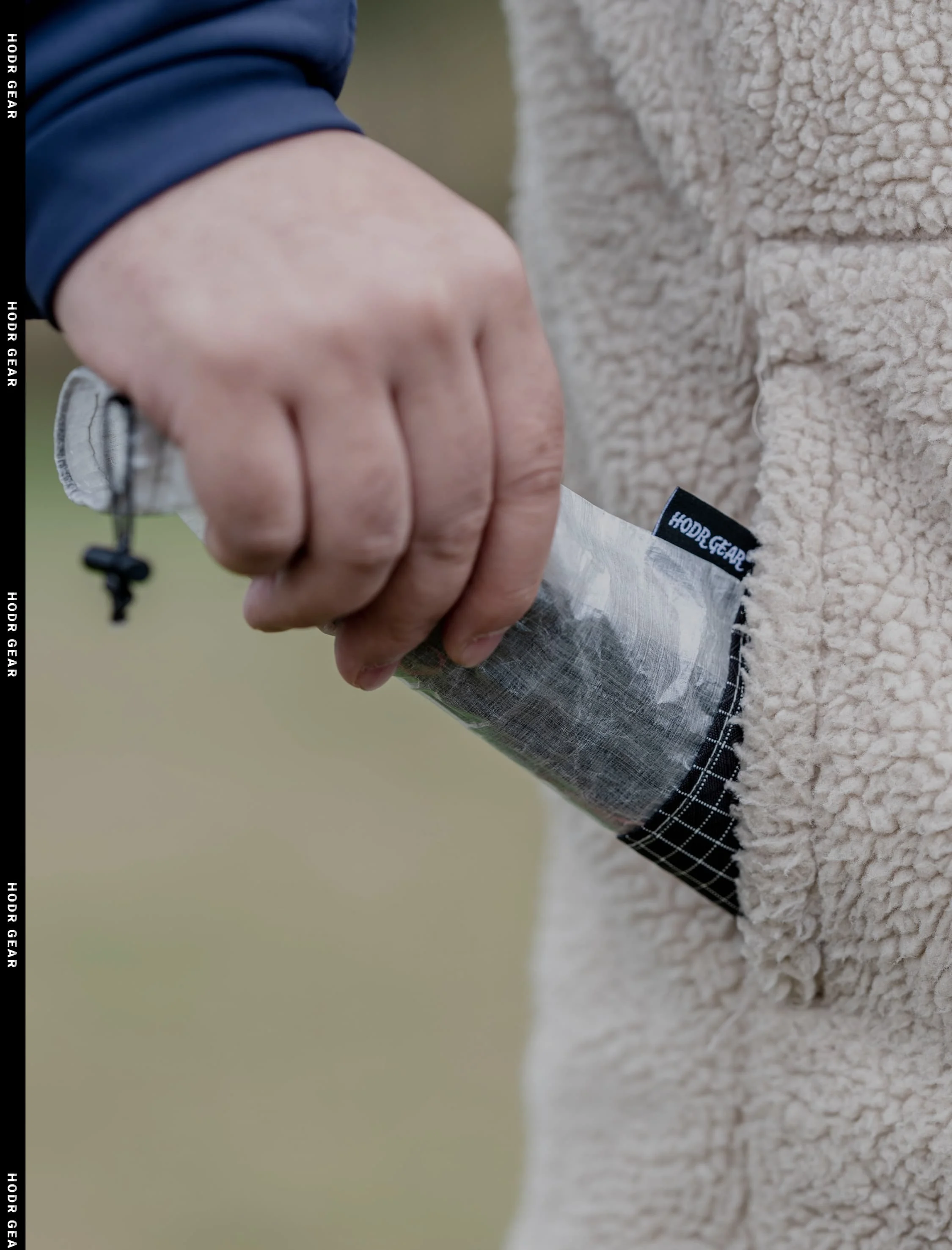[HODRGEAR] STASHLITE Ultraleichtes Dyneema ® Zeltherdach-Halterungstasche 4,3g aus gemischten Materialien mit verstärkter UHMWPE Gridstop-Basis für Camping – Detail 11