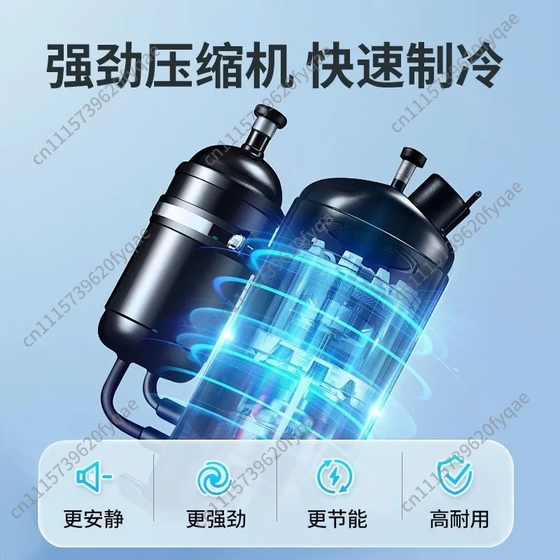 Frequency conversion window air conditioner large 1 1.5/2 P single cooling household mobile all-in-one rental room