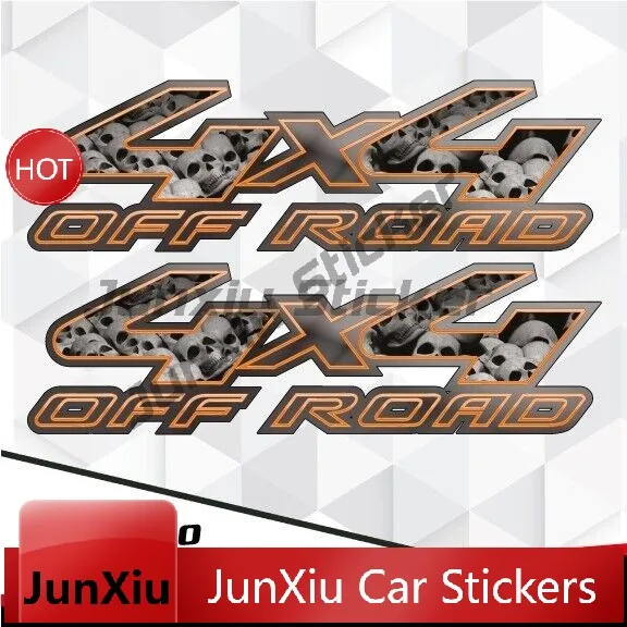 2 Stück 4x4 Offroad Pink Camo Aufkleber für LKW-Ladefläche und Heckklappe, Vinyl-Grafiken, 4x4 Offroad Mountain Vinyl-Aufkleber Zubehör Motor – Detail 2