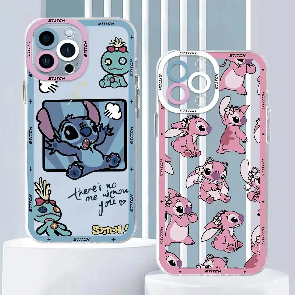 Love Stitch Cute Phone Case for OPPO Reno 12F 10 5G 6 8 11 12 Pro 11F 5G Reno 7 4G 5 6 Lite 7Z 8Z 5Z 6Z A58 A78 A79 A98 5G Cover