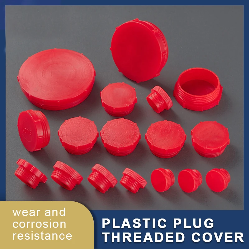 Red Plastic Plug Du…