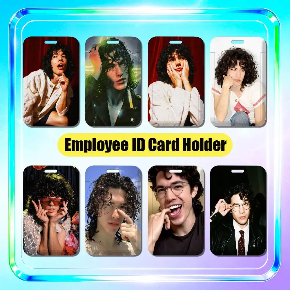 For Conan Gray Wishbone Employee ID Card Holder Office Badge Student Bank Work Credit Holders Hard Case Shell