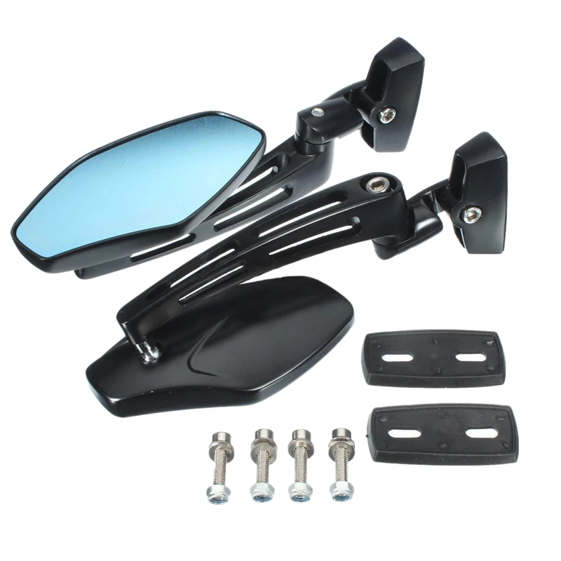 

Black Motorcycle Rear View Mirror For Suzuki Gsxr 600 750 1000 Ostrich Sv650