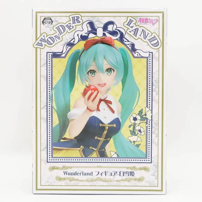 TAiTO Hatsune Miku Wonderland Figure Hatsune Miku Snow White Ver. PVC 18CM Anime Action Figures Model Collection Toy