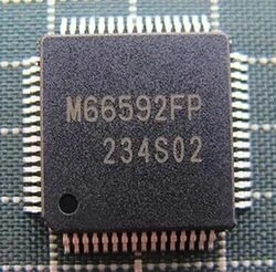 M66592FP M66592 QFP-64