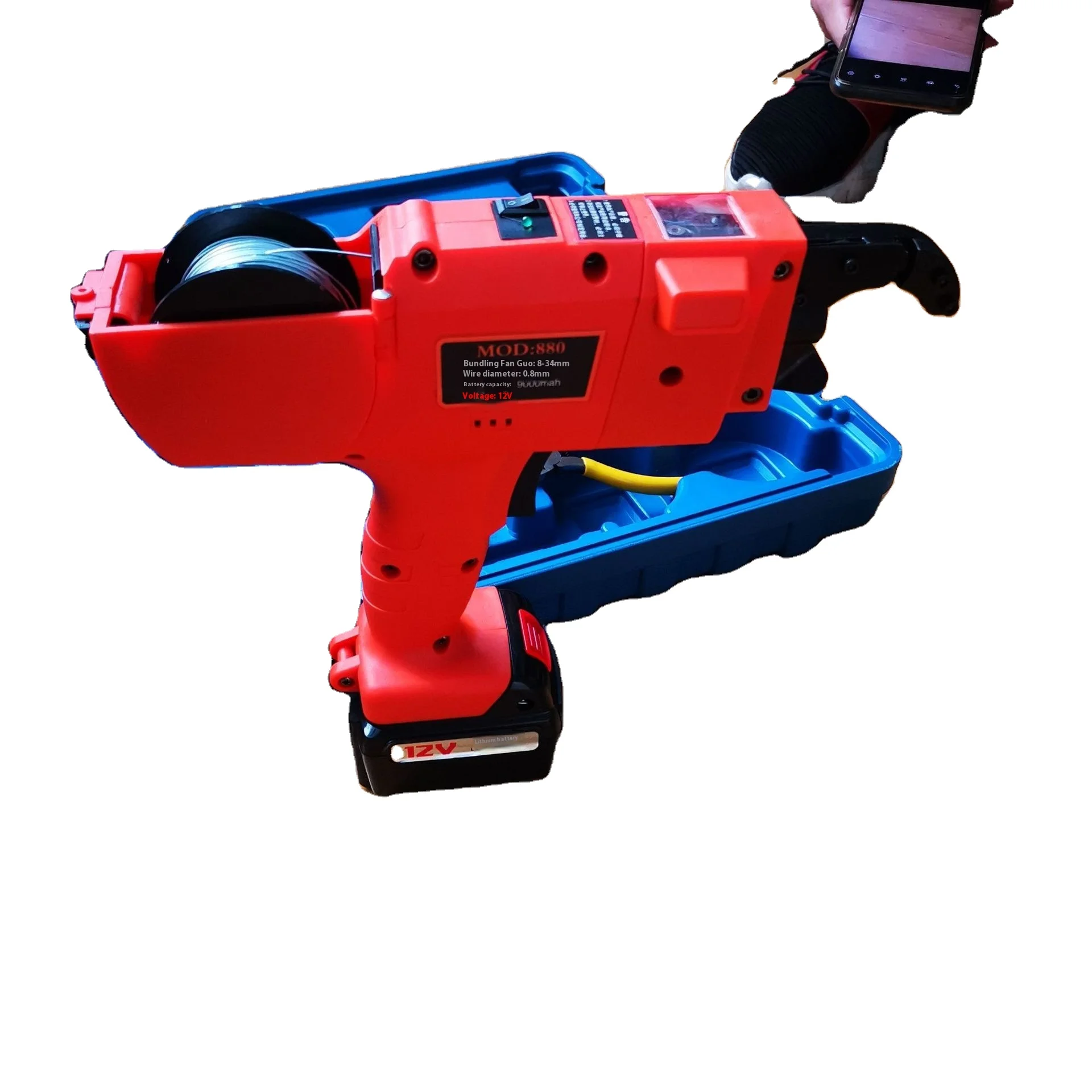 Electric Rebar Tying & Cutting Machine