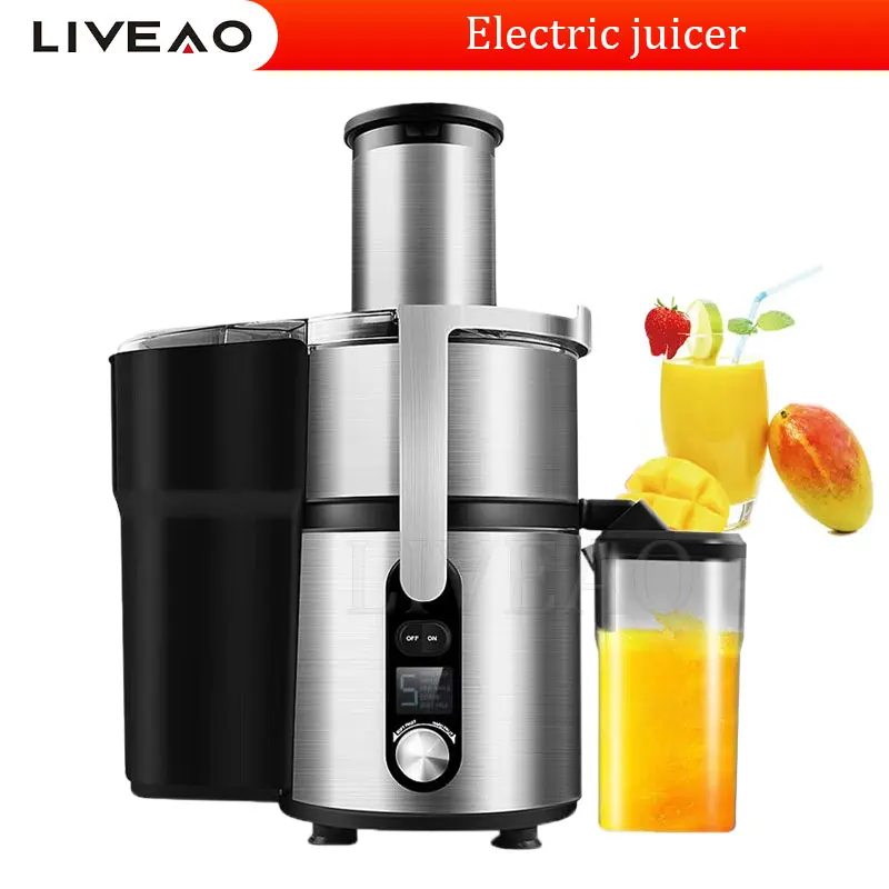 Stainless Steel Household Food Processor Blender Multifunctional Electric Juicer Kitchen Mixer Machine Home Appliance