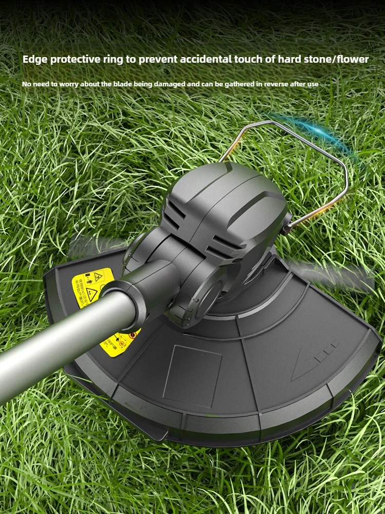 Elektrischer Rasenmäher Kleiner wiederaufladbarer Rasenmäher für den Haushalt