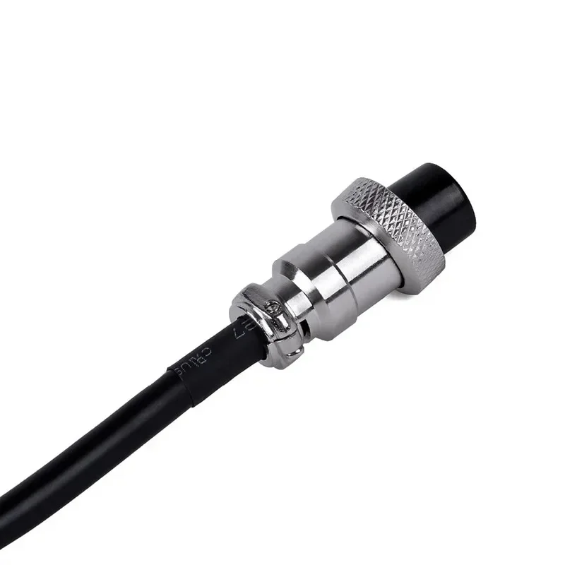 MC43S Handheld Shoulder Speaker Round 8-pin Mic for Kenwood Radio Walkie Talkie TS-480HX TM-231 TS-990S TM241 431A 531A 631