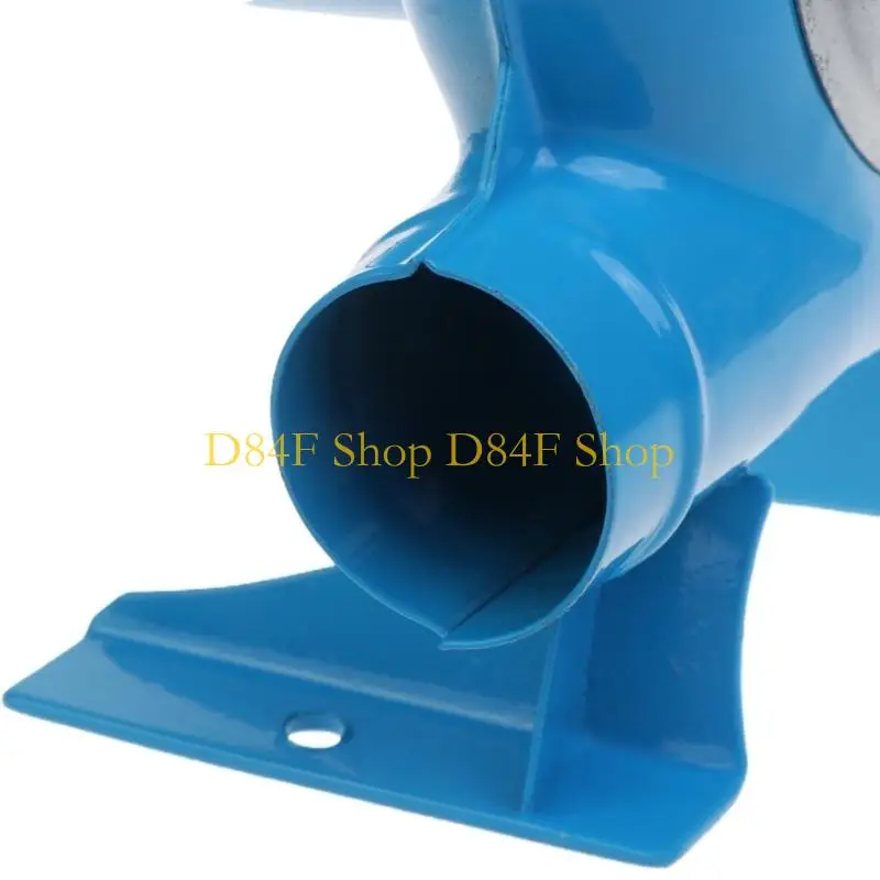 D84F شواء منفاخ الهواء المحمولة شواء مروحة منفاخ الهواء مروحة الطبخ 12 فولت الولايات المتحدة محول القابس #2