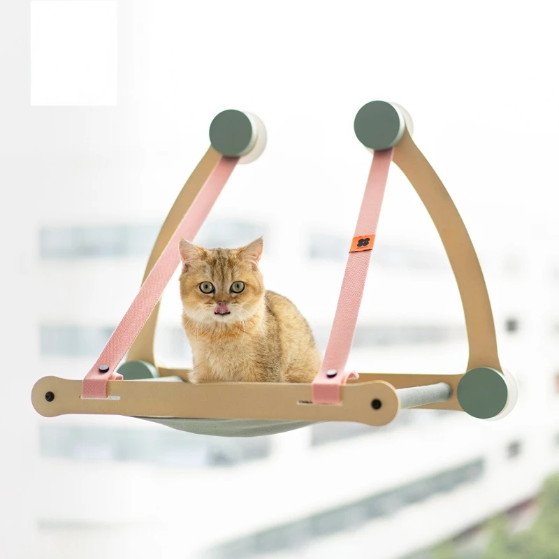 

Hanging Cat Climber Cat Hammock Sun-Drying Cat Hanging Nest Window Cat Nest Bed Glass Suction Tray Cat Climbing Frame