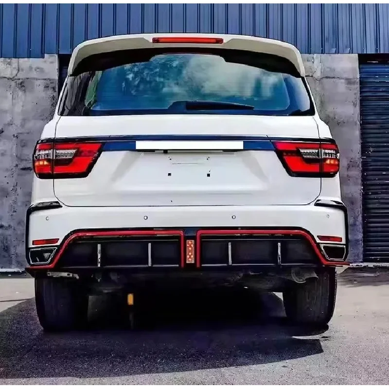 طقم هيكل طراز Nis-mo Patrol Y62 2016-2020 مصدات أمامية وخلفية ملحقات السيارة الخارجية