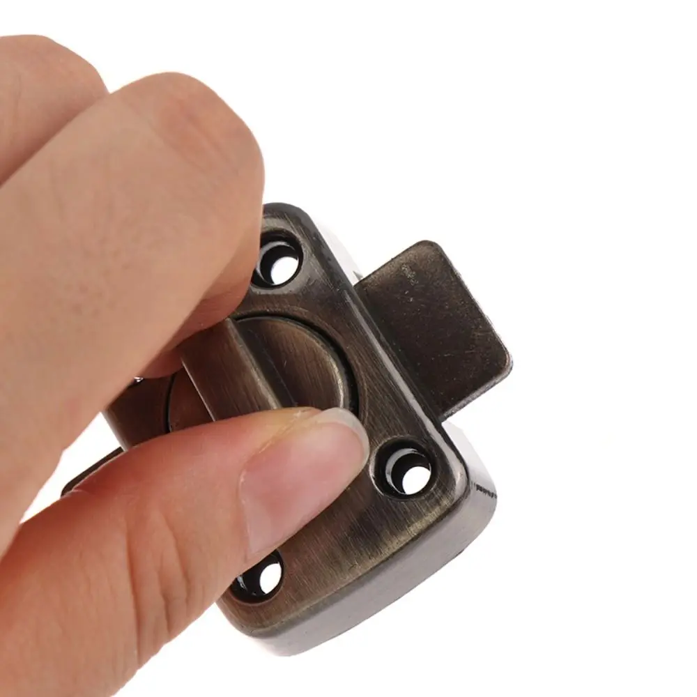 Universal Sliding Gate Lock Door Lock Security Protection Right Angle Door Bolt No-punching Thickened Door Catch Buckle Home