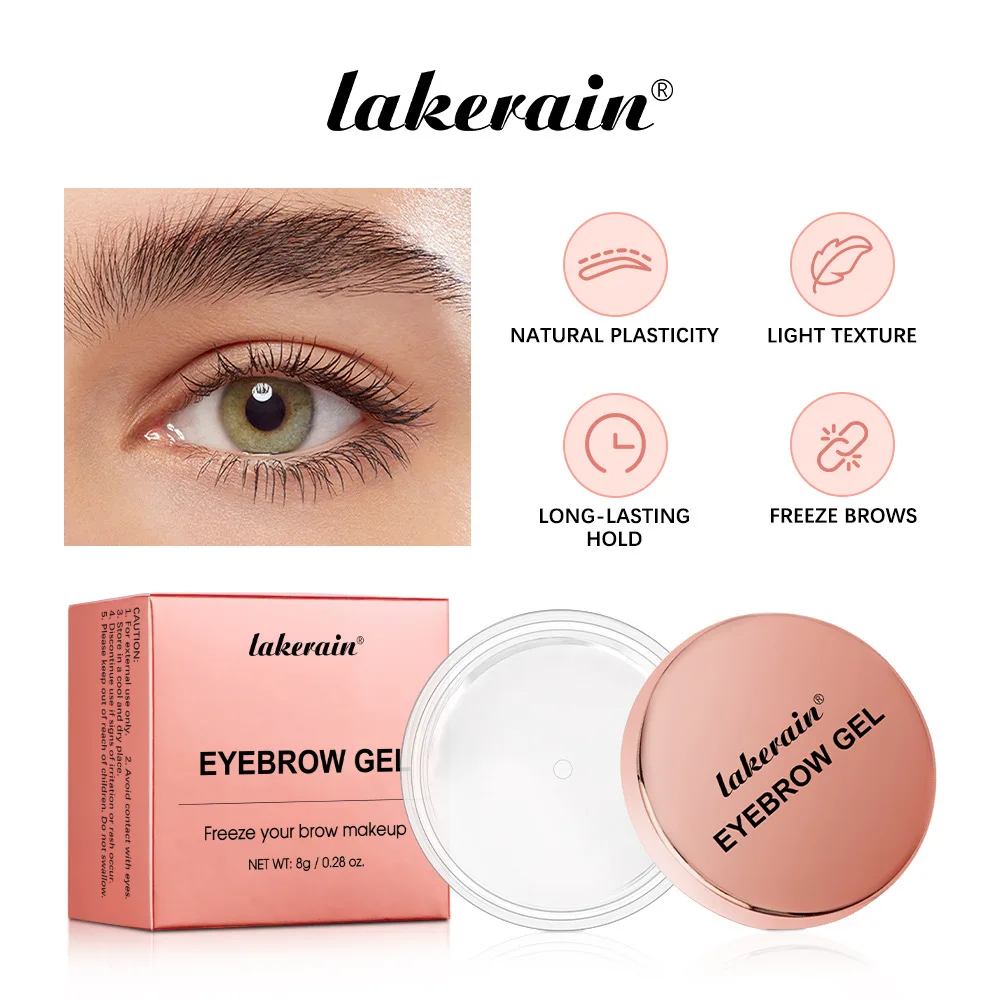 

Waterproof Eyebrow Gel Long Lasting Transparent Styling Eyebrow Cream Quick-drying Natural Eye Brow Makeup Cosmetic.