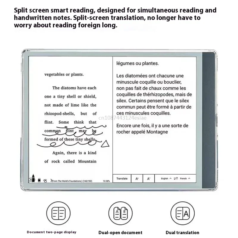 Onyx New Ebook Meebook M103 E-Book Reader 10.3 Inch High-definition Ink Screen Electromagnetic Pen Handwriting 4G+64G Reader