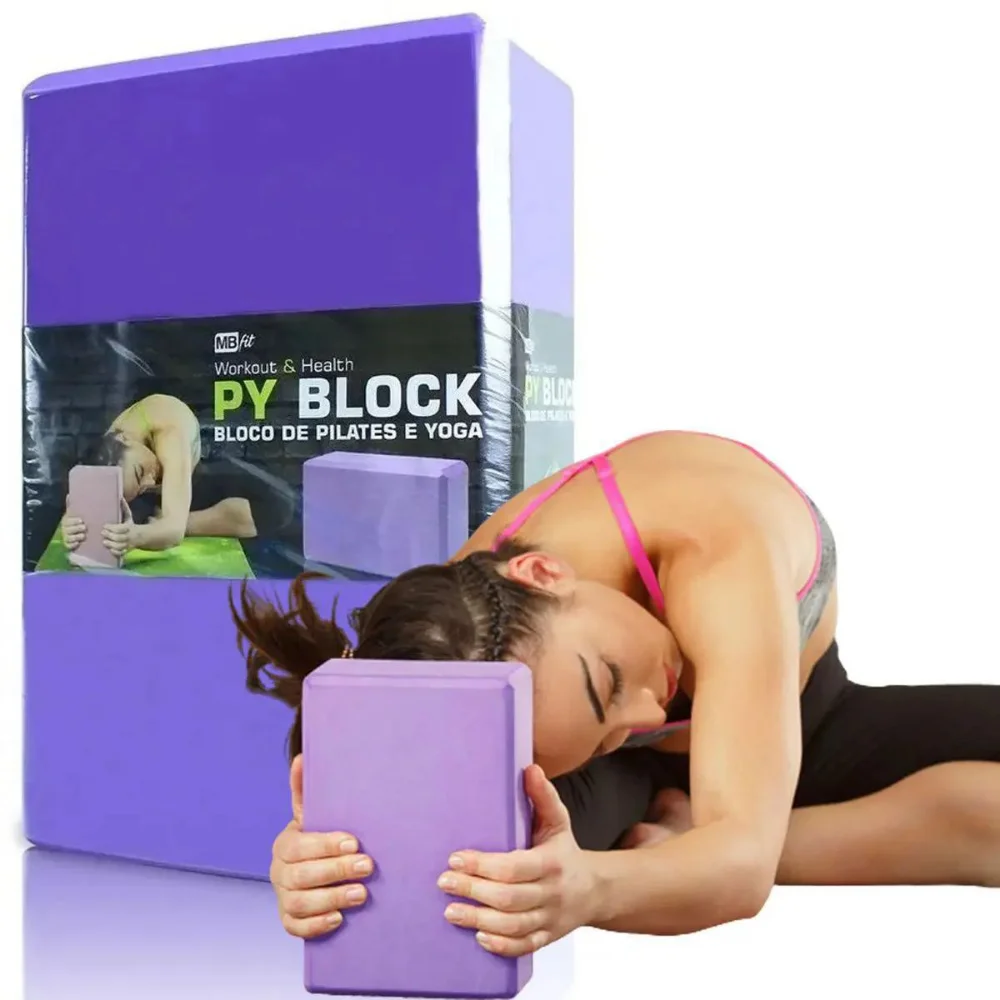 Block Yoga Pilates Stretching Balance Posture For Workout