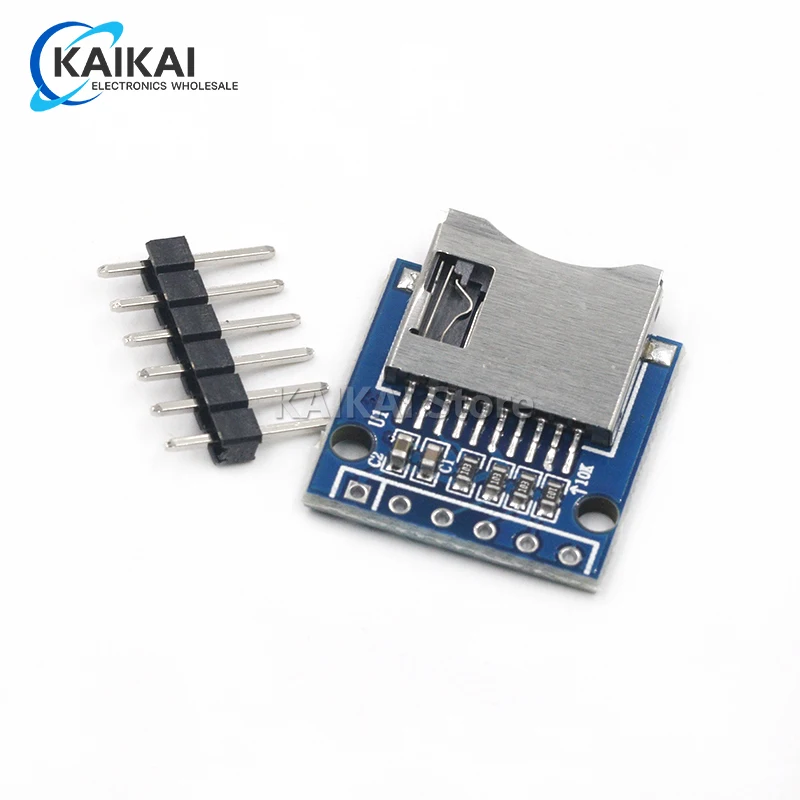 Micro SD Storage Expansion Board Mini Micro SD TF Card Memory Shield Module With Pins for Arduino