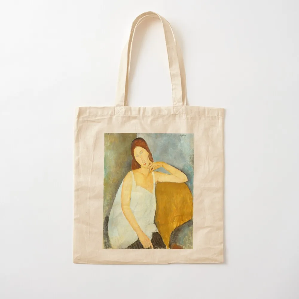 Jeanne Hébuterne، Modigliani Tote Bag حقيبة لطيفة حقيبة حمل حقيبة يد نسائية للمتسوقين الجامعيين