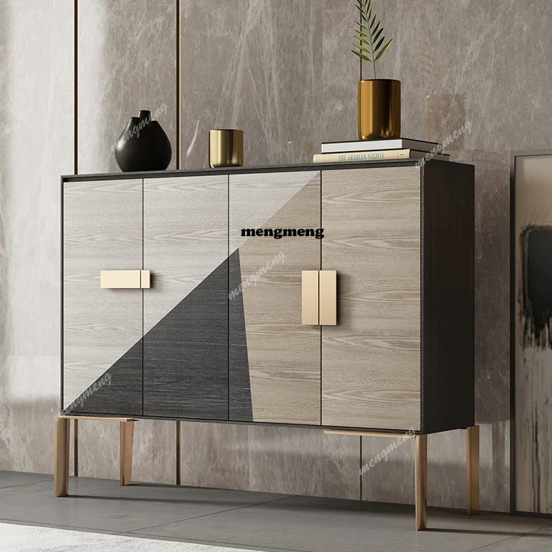 

Modern elegant shoe cabinet entryway designer furniture armoires de salon Storage locker meuble chaussure interior creativity