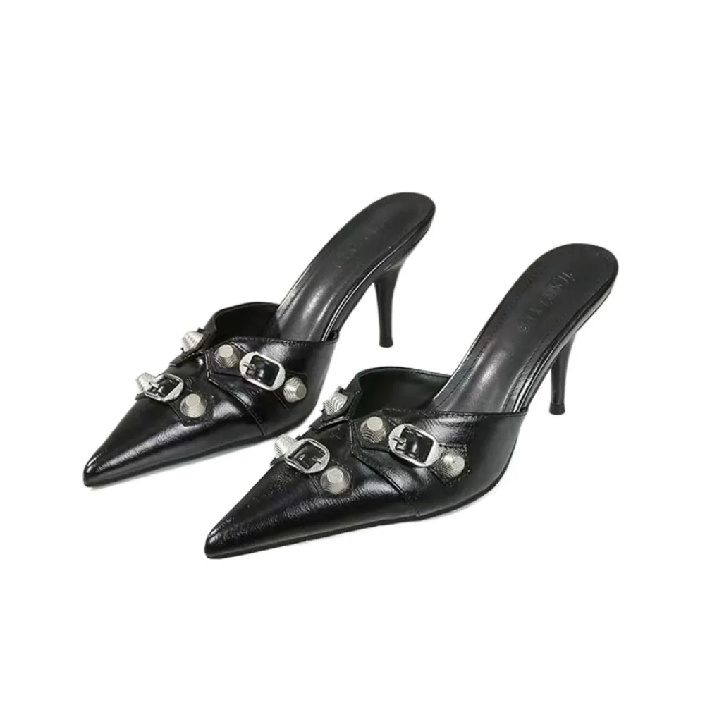 

Туфли-лодочки женские на высоком каблуке, с острым носком, Размеры 33- 47