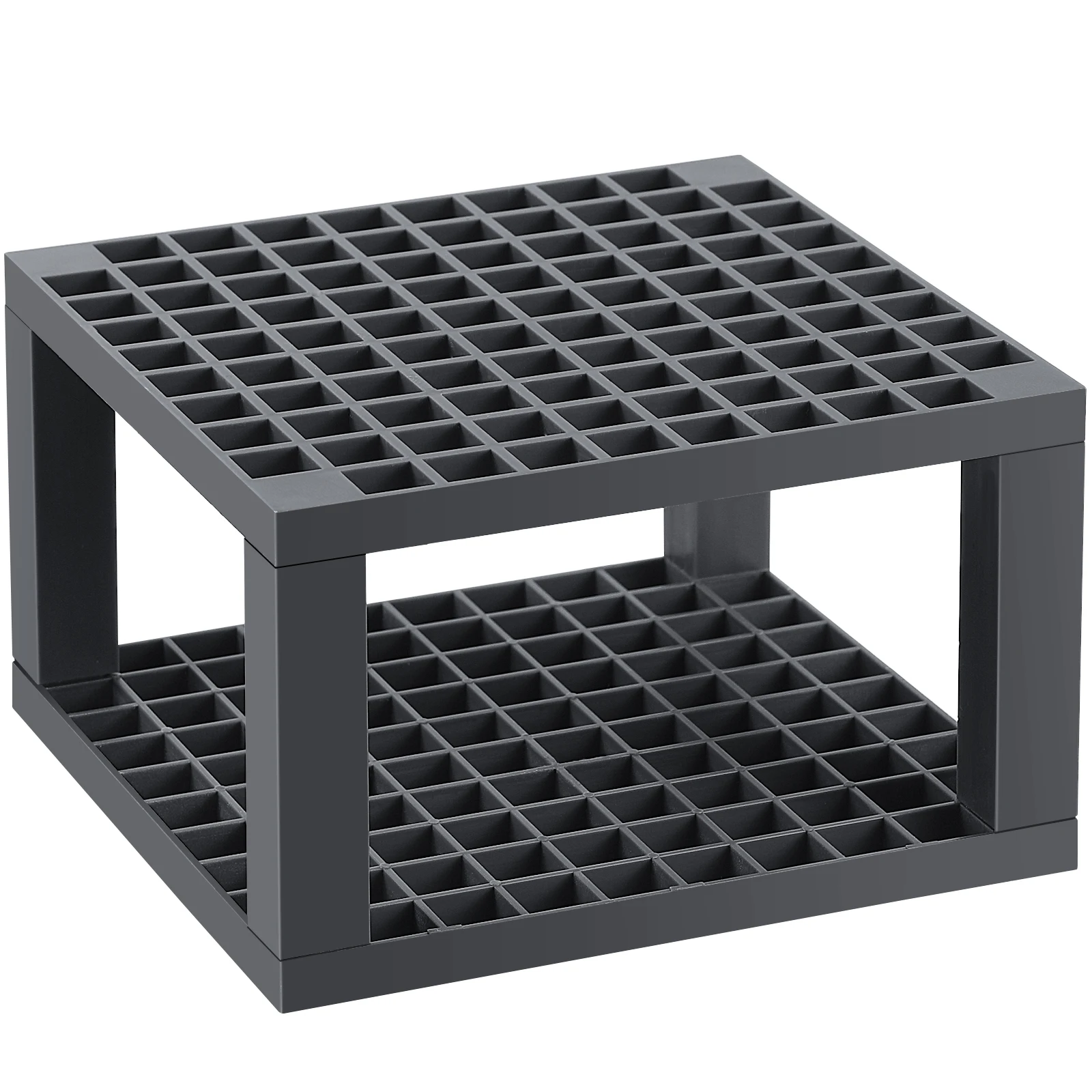 

96 Holes Pencil Brush Holder Strong Plastic Frame Supply Storage Organizer Pen Stand Paintbrush Rack Desk Tool Box