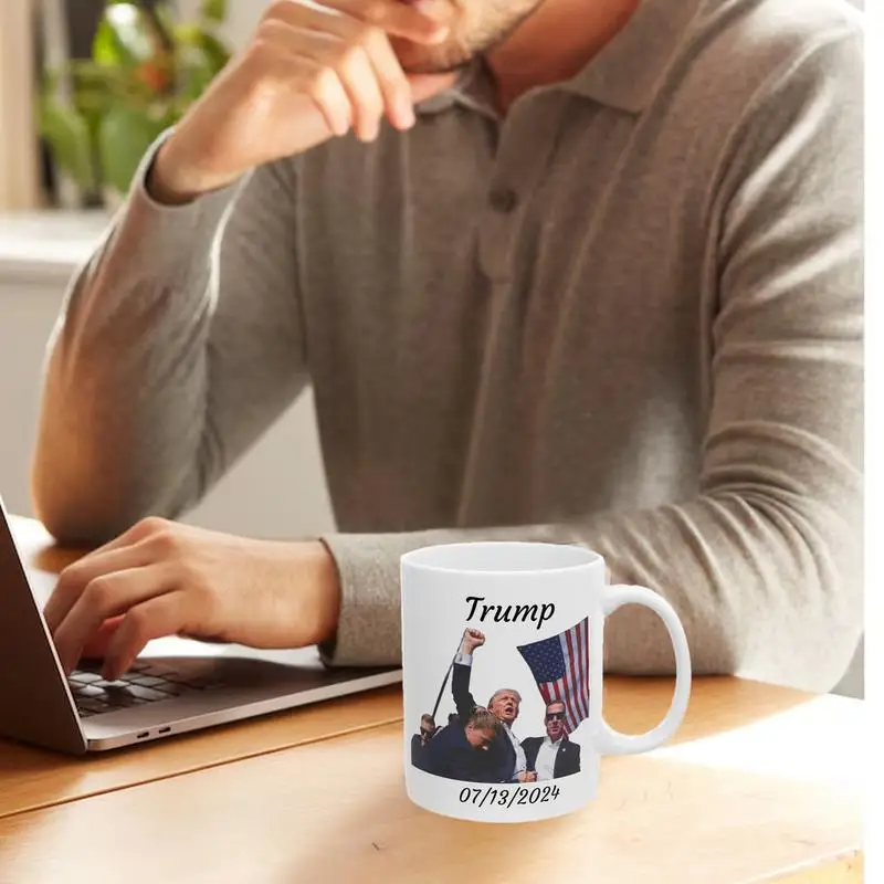 

Novelty Coffee Mugs Tea Mug 2024 Ceramic Mug President Election Drinking Cups Tea Mug With Handle Creative Beer Cup For Hot