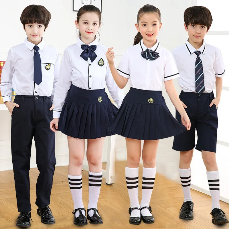 skirt School uniform set for primary and secondary School students, college style, British style, junior high School class