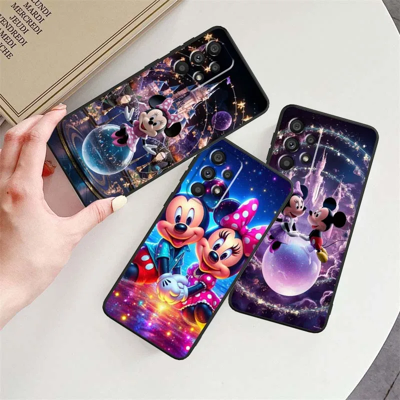 

Mickey Minne Popular Art For Samsung A73 A72 A71 A55 A54 A53 A52 A51 A13 A22 A16 A15 A05s A14 A05 A06 5G Black Phone Case
