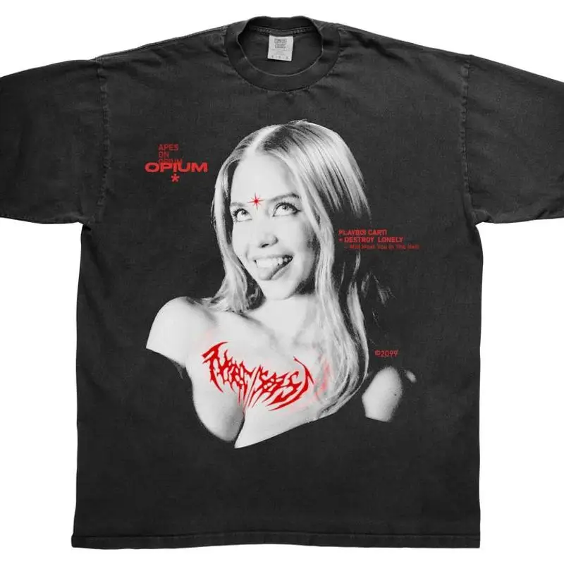 Sydney Sweeney Ken Carson Concert Opium Aesthetic T-Shirt
