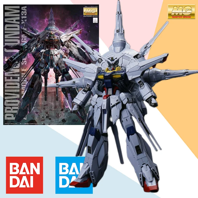 

Bandai Original BOX MG MASTER GRADE 1/100 PROVIDENCE GUNDAM Aninm ActionFigureAssembly Model Kit Toy Gift for BOY