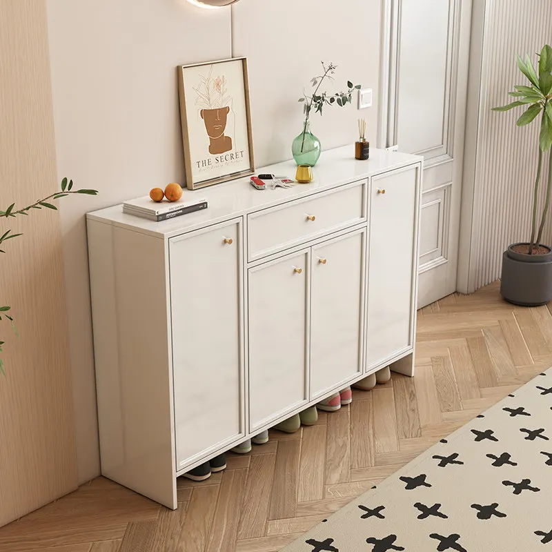 Display Organizer Shoe Cabinet Mobile Living Room Designer Luxury Box Slippers Shoe Shelf Modern Zapatero Shoemakers Furniture