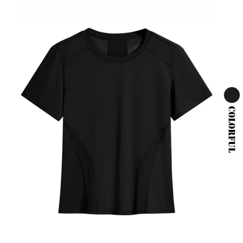 DRUR Summer Lightweight Running T Shirt Women Quick Dry Gym Workout Top Breathable Loose Fit Sports Tee Activewear Yoga Clothes view 3