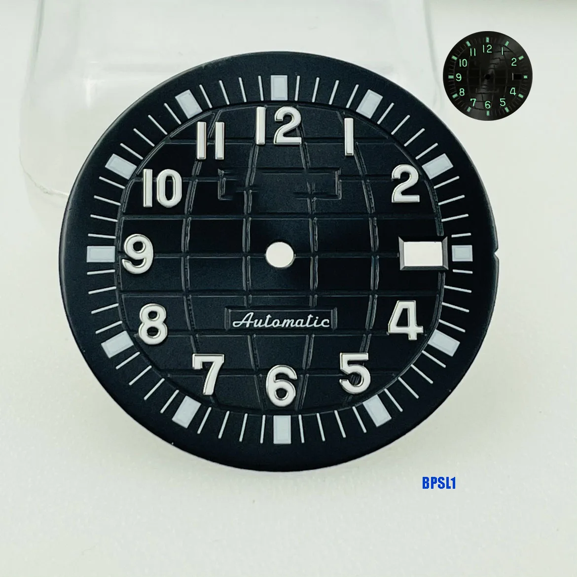 Hot Sale 32mm S Dial Yellow Green S Dial Watch S Logo Dial NH35 NH36 Movement Modified 32mm S Dials Watches Accessories view 2